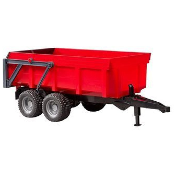 Sturtuvagn, rauður, 1:16