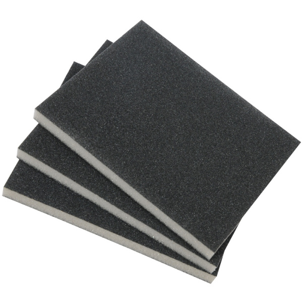 Slípisvampur, 125x100x10mm, finn