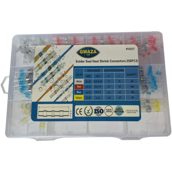 Samtengi, tin, sett, 250stk