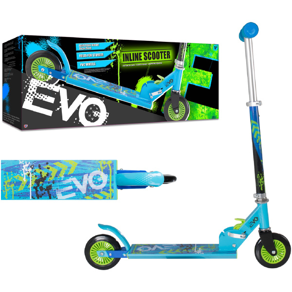 Hlaupahjól, EVO, blátt