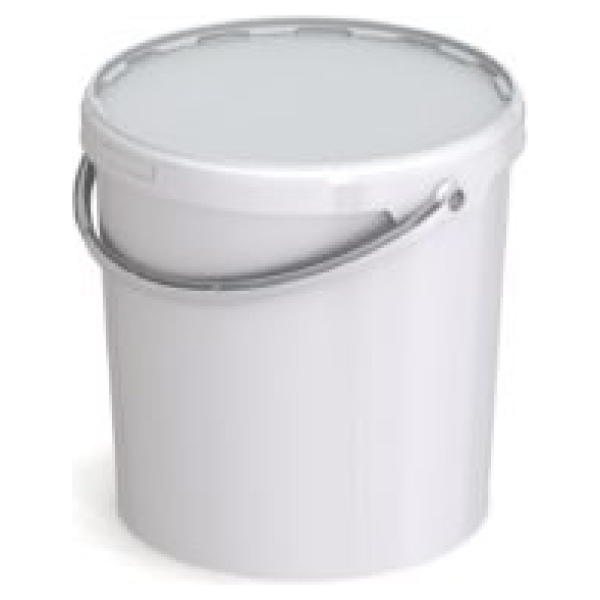 Fata, 30L, með loki, hvít