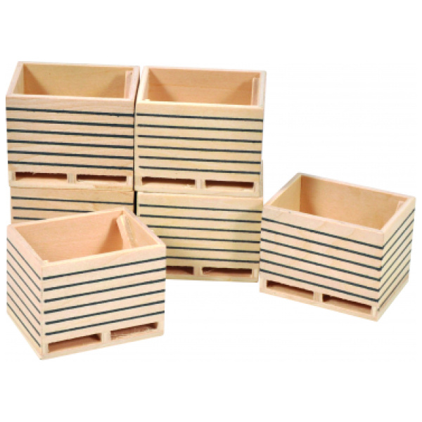 Kartöflukassar, 6stk, 1:32