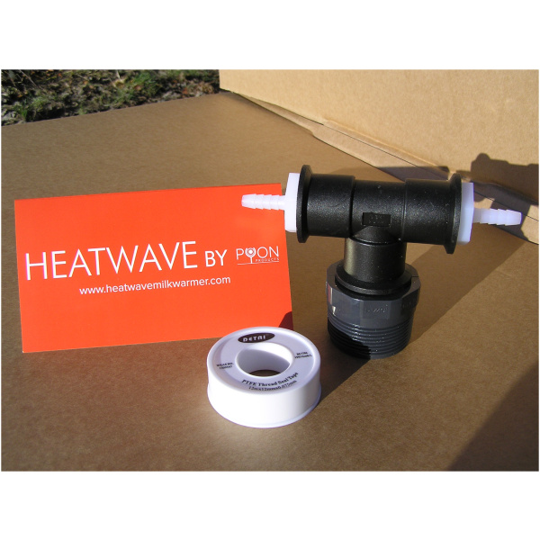 Heatwave, tengistykki við mjólkurtank