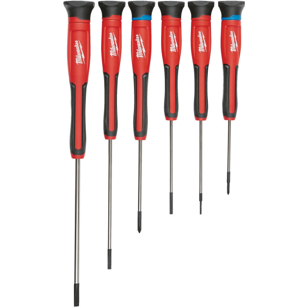 Skrúfjárnasett, mini, 6stk