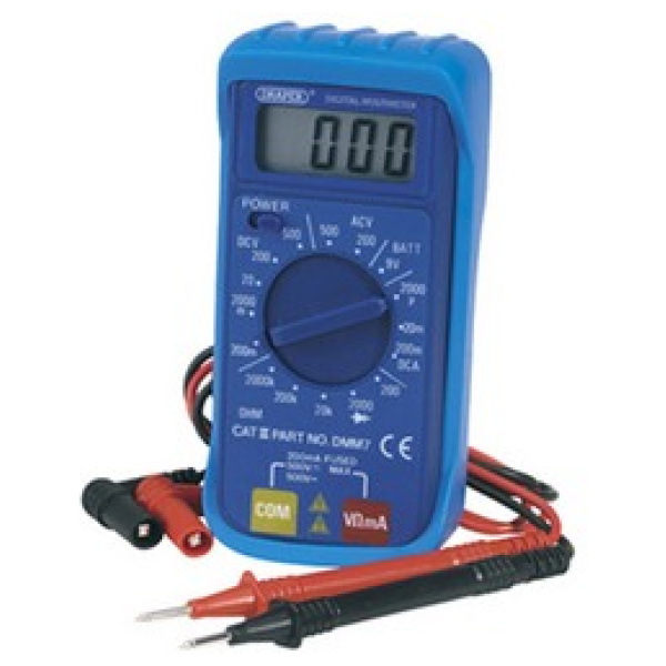 Rafmagnsmælir, digital