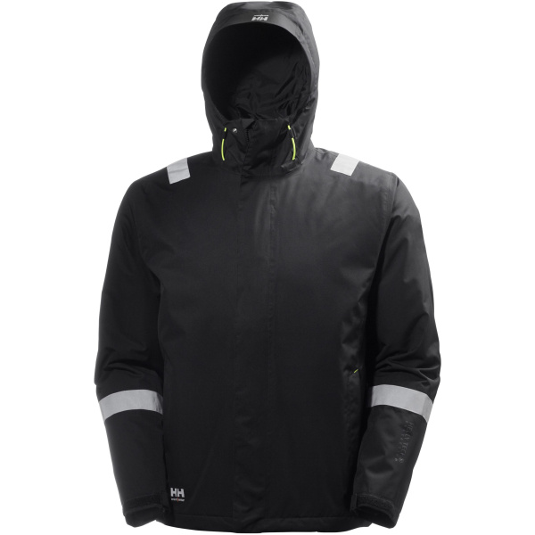 Jakki, vetrar, Manchester, svartur #