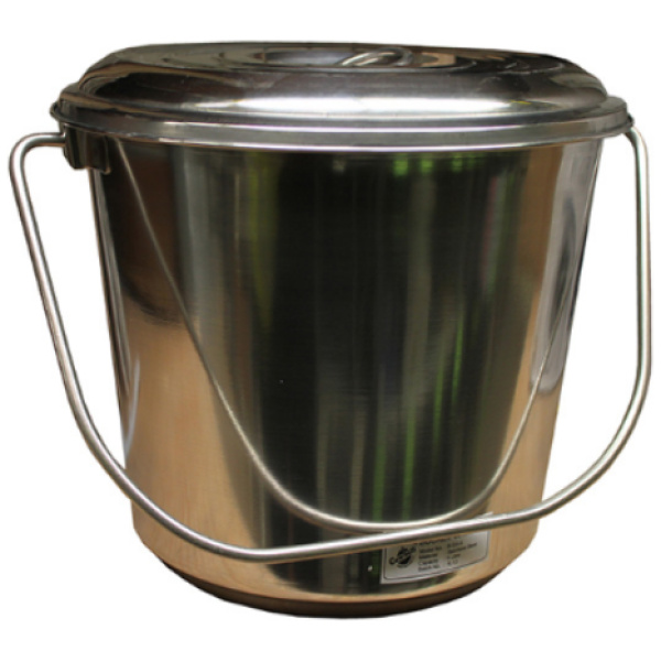 Mjólkurfata, 5L, ryðfrí