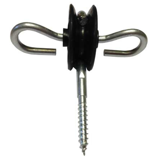 Hliðeinangrari skrúfaður, 2stk