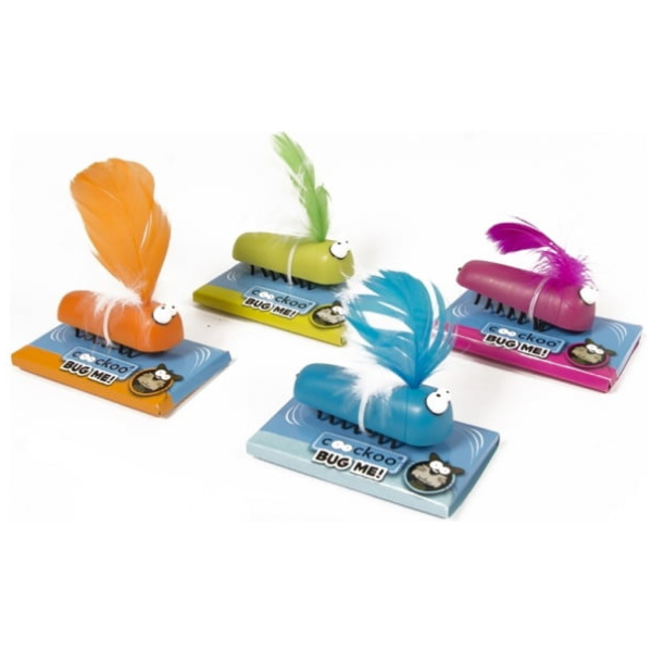 Kattaleikfang, Bug me, padda með titri #