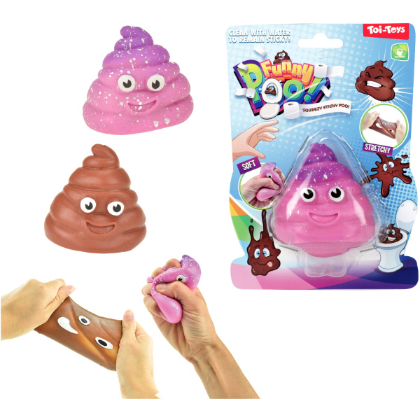 Teygjanlegur kúkur, Funny Poo Stretchy