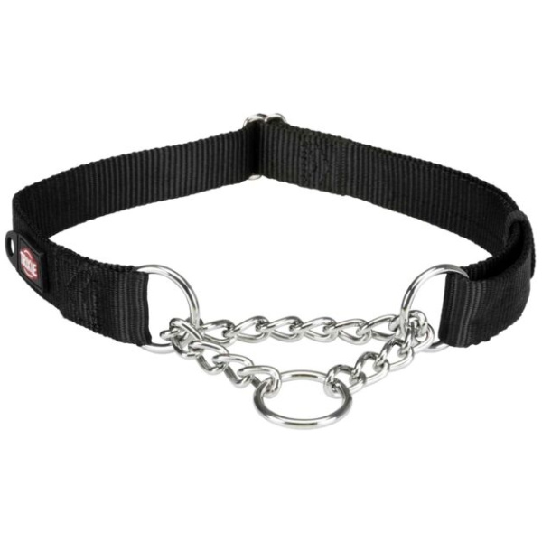 Hundaól, með keðju, L-XL, Svört