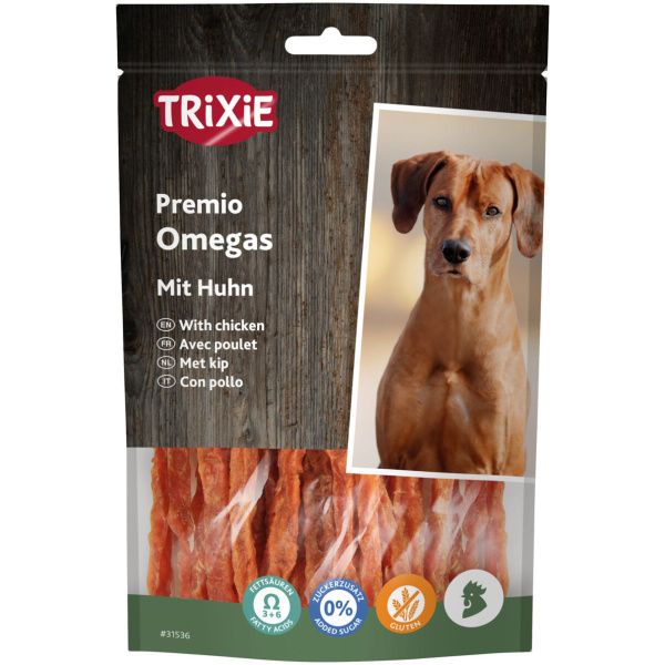 Hundanammi, Omega chicken stripes